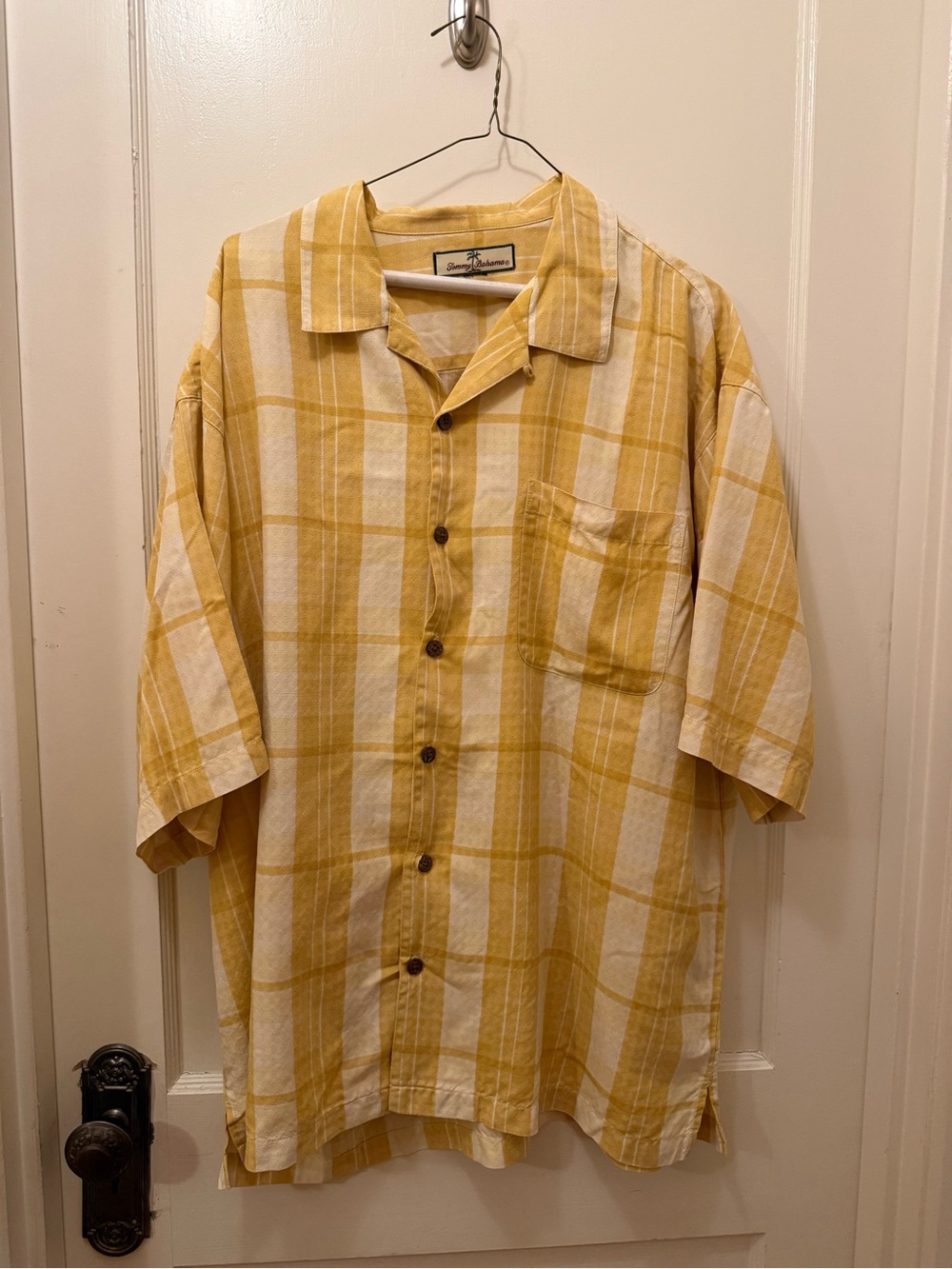 Tommy Bahama Silk Short-Sleeve Button-Up Camp Shirt